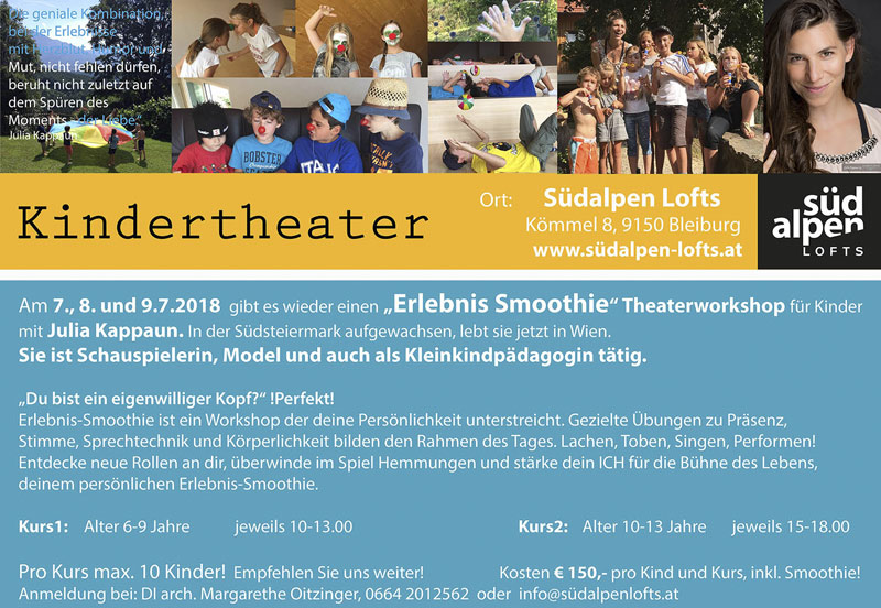 Kindertheaterworkshop