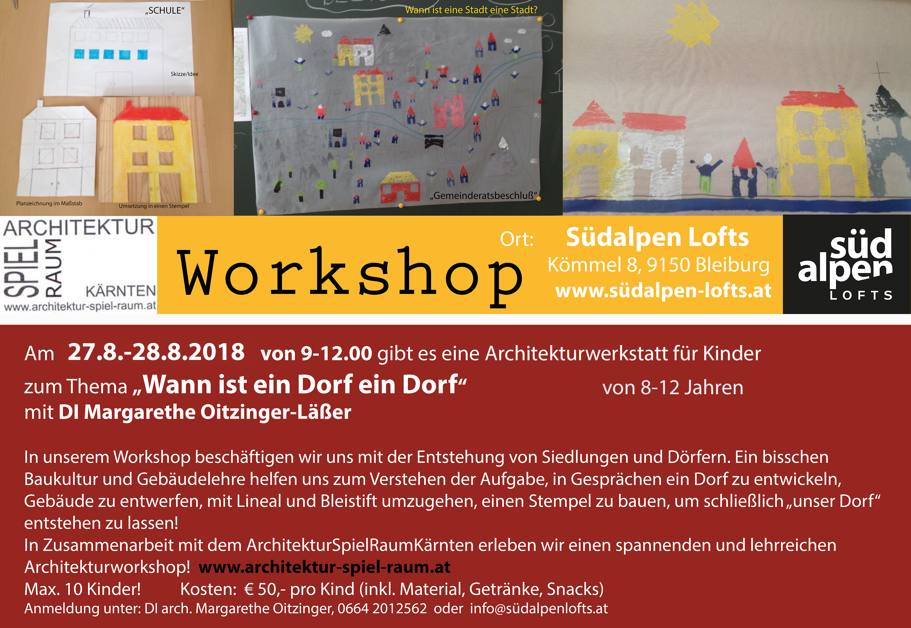 Kinder Architektur Workshop