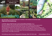 Gartennachmittag mit DI Agnes Fedl